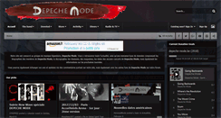 Desktop Screenshot of depeche-mode.be